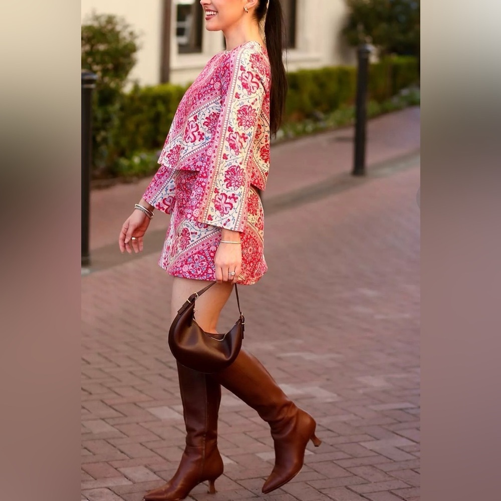 NEW Dolce Vita Auggie Wide Calf Leather Knee High Boots Chocolate Brown Size 9E - Picture 12 of 16